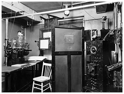 X-ray room at Vancouver General Hospital